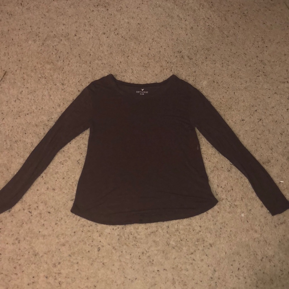 Soft purple shirt from American Eagle